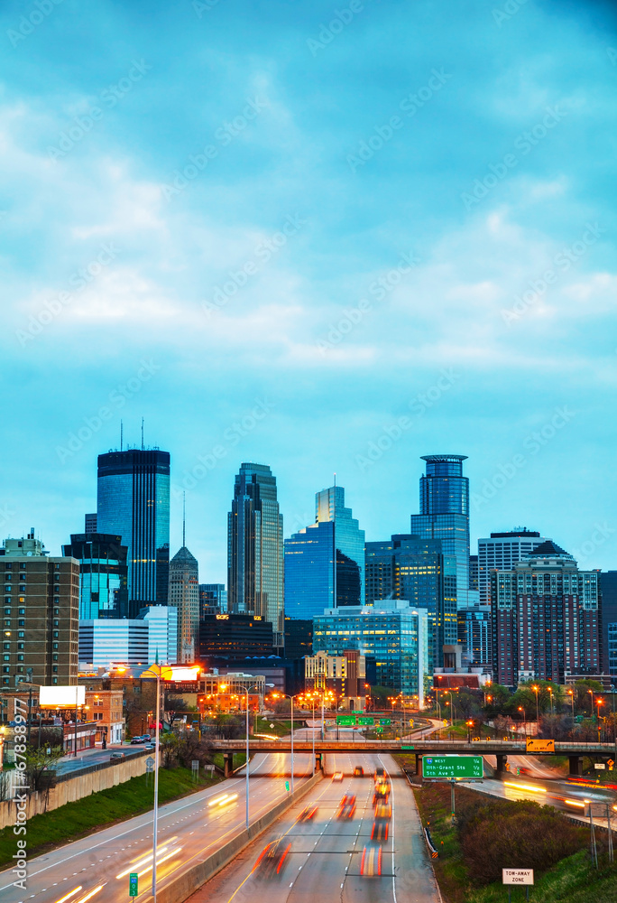 Downtown Minneapolis, Minnesota