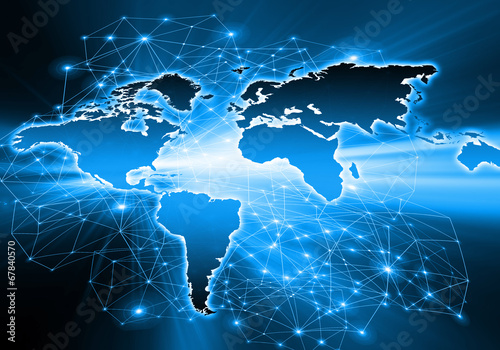 Best Internet Concept of global business from concepts series