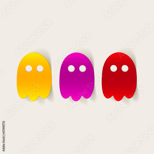realistic design element: ghost