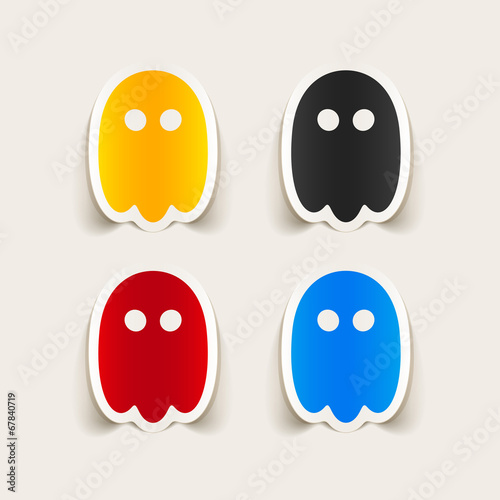 realistic design element: ghost
