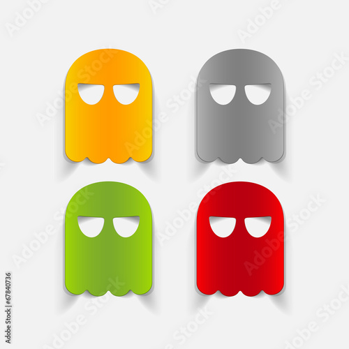 realistic design element: ghost