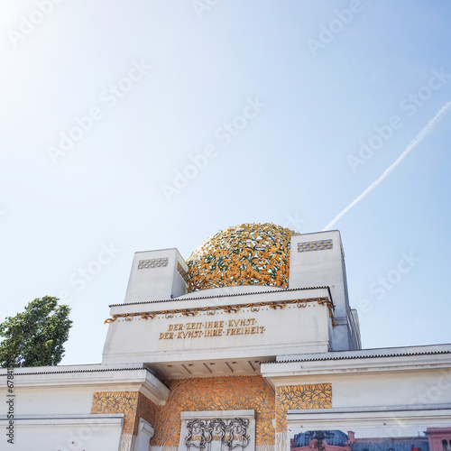 Vienna Secession Building was formed in 1897