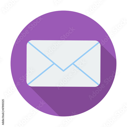 Envelope flat icon.