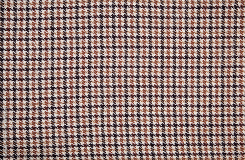 Hounds tooth wool.