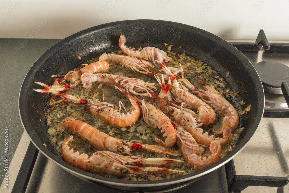 prawns with onion prawns with onion