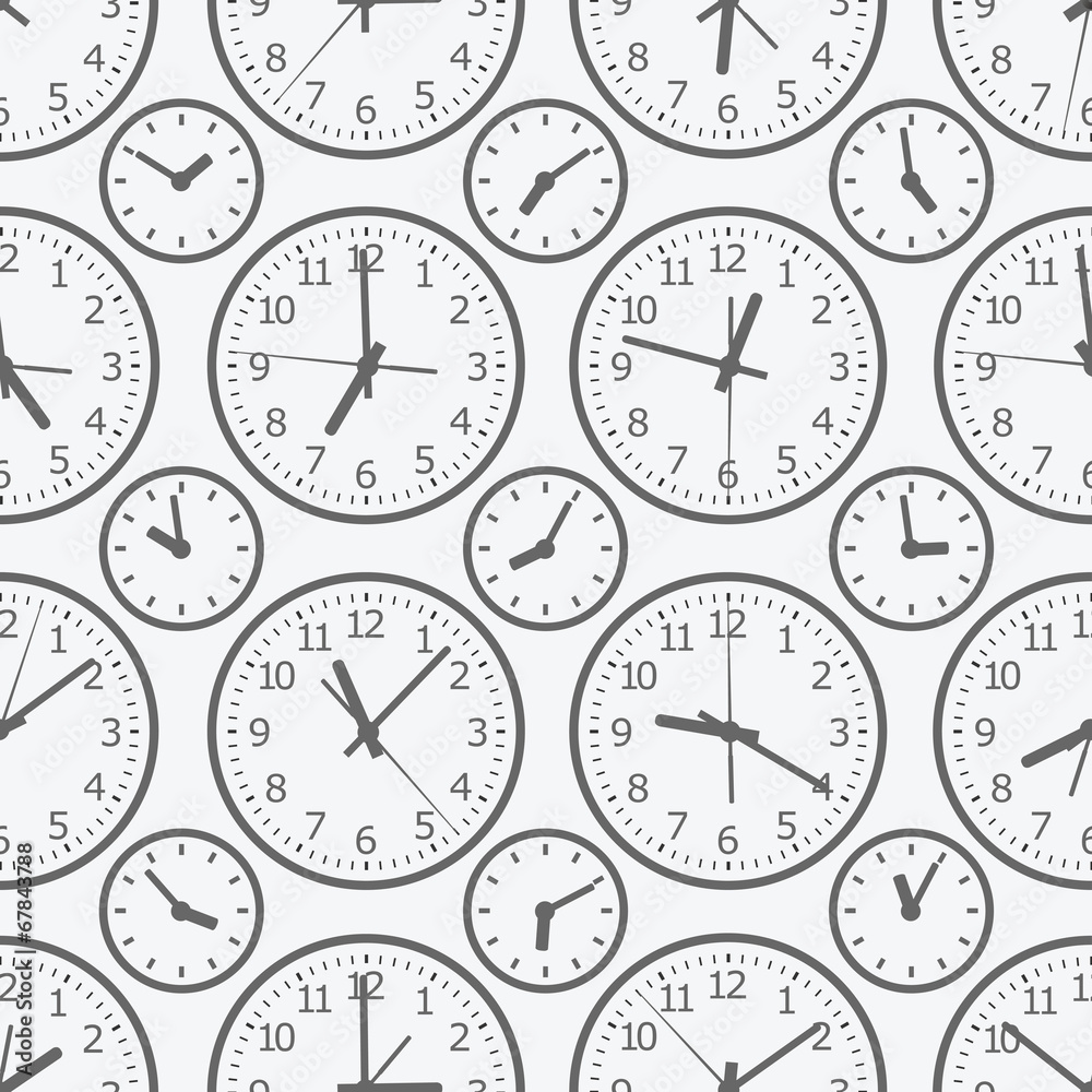 clock seamless pattern. The electronic device. clock seamless pattern. The electronic device.