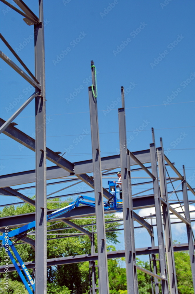 chantier-construction métalliques