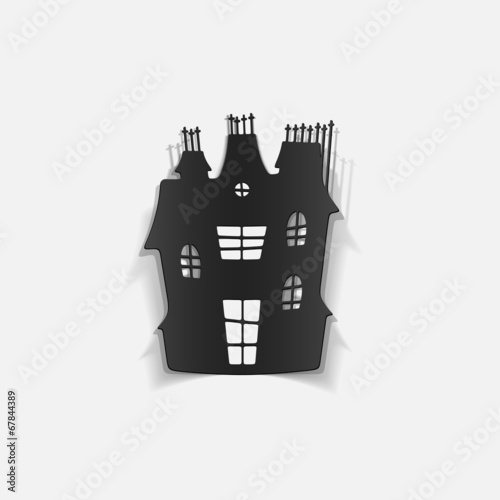 realistic design element: house