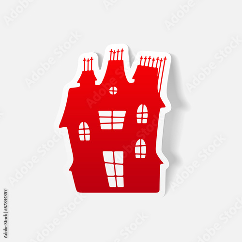 realistic design element: house