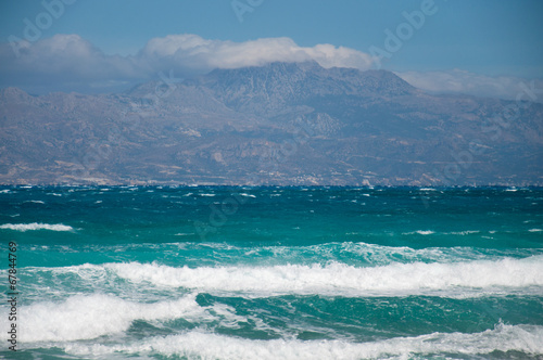 Beautiful Summer Seascape in Greece