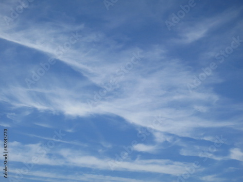 A wispy cloudscape background