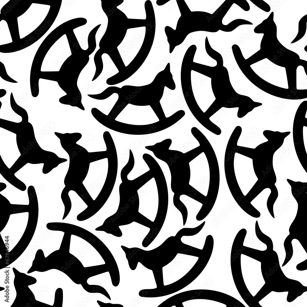 TRAMA CAVALLO A DONDOLO COLORI MODIFICABILI TRAMA CAVALLO A DONDOLO COLORI MODIFICABILI