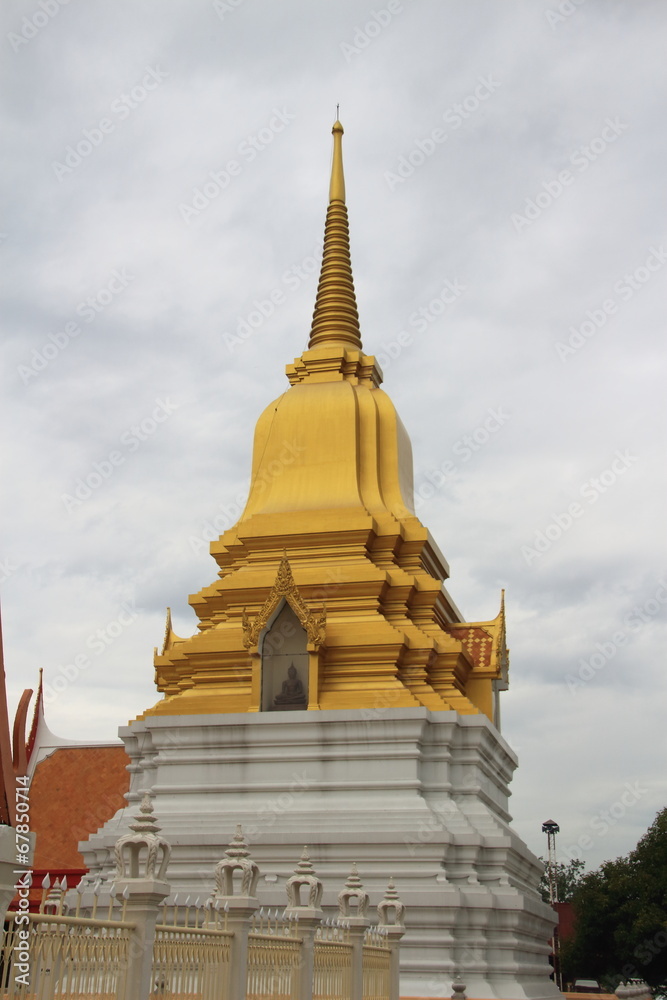 stupa at wat sukantaram, wongnoi, Ayutthaya stupa at wat sukantaram, wongnoi, Ayutthaya
