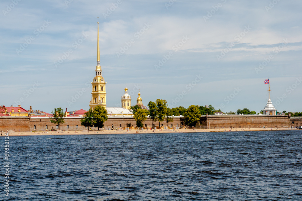 St Peter and Paul fortress, St Petersburg, Russia
