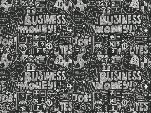 doodle business seamless