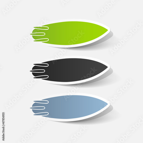 realistic design element: surfing