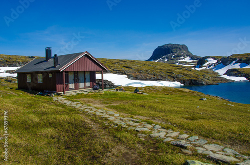 Wanderhütte Hardangervidda - Norwegen