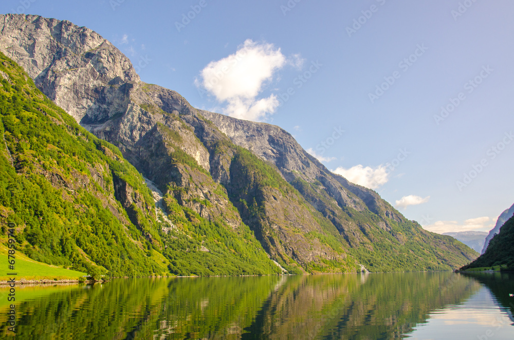 Nærøyfjord in Norway