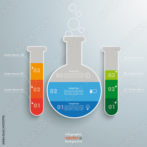Test Tubes Infographic