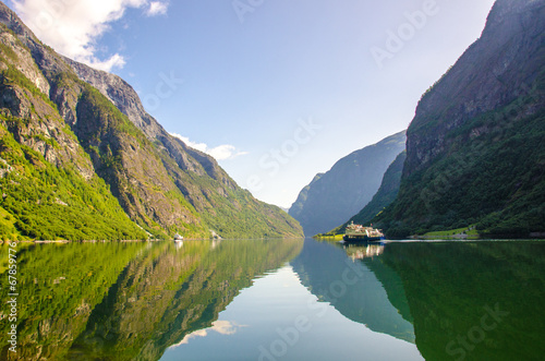 Nærøyfjord in Norway photo