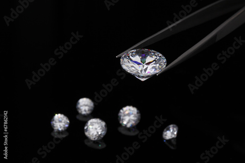 Diamond jewelry holding