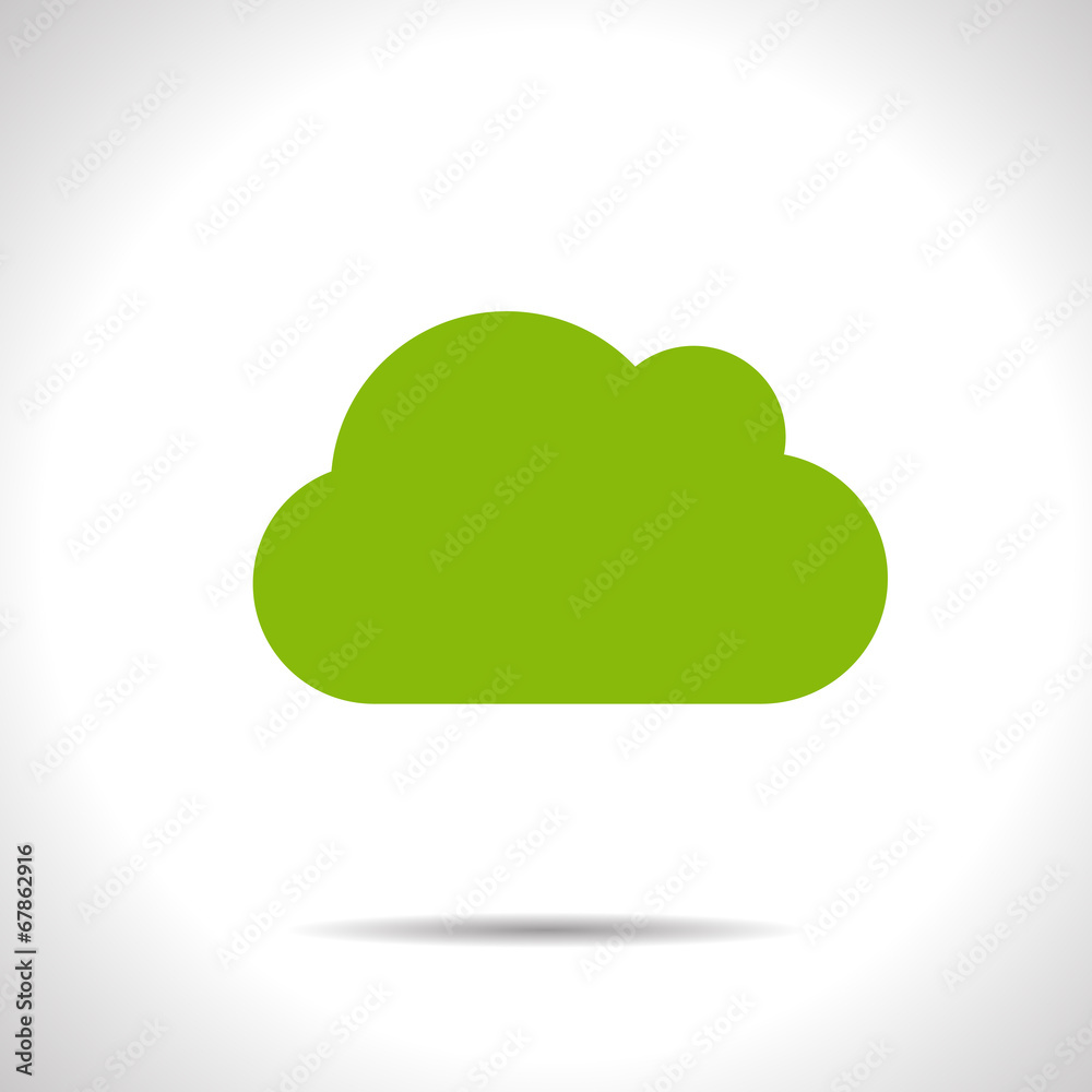 Vector cloud icon. Eps10 Vector cloud icon. Eps10