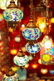 Turkish multicolor lamps