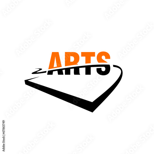 Fill industrial floors abstract sign