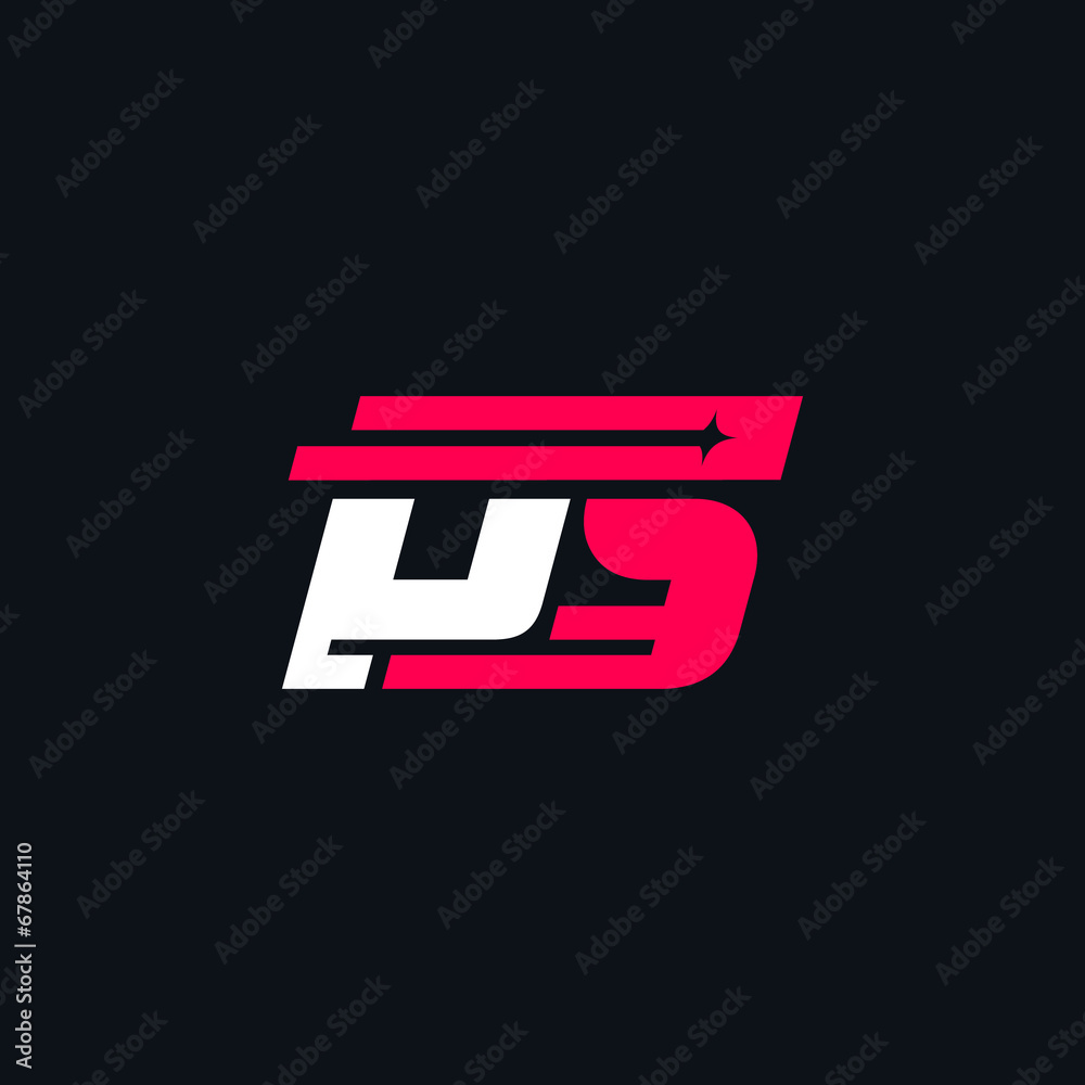 Sign the letter P and S