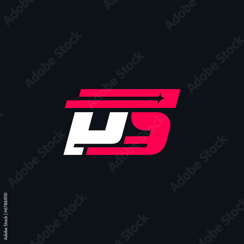 Sign the letter P and S