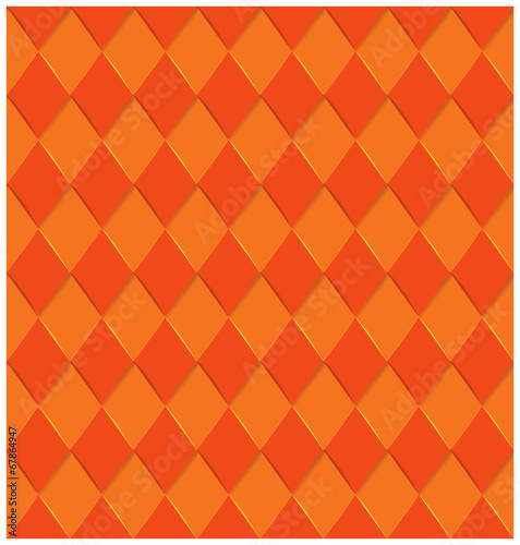 twisted orange stripes