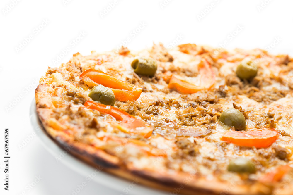 Tuna pizza Tuna pizza