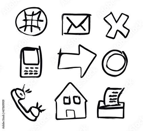 Kontakt Icons Web