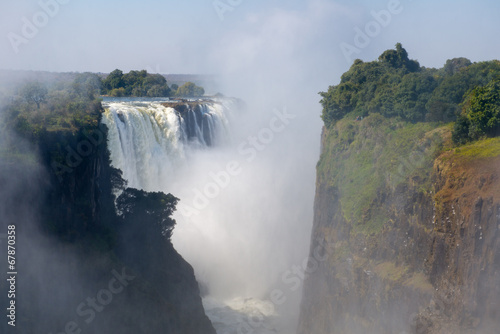 Victoria falls au Zimbabwe