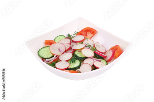 Radish salad.