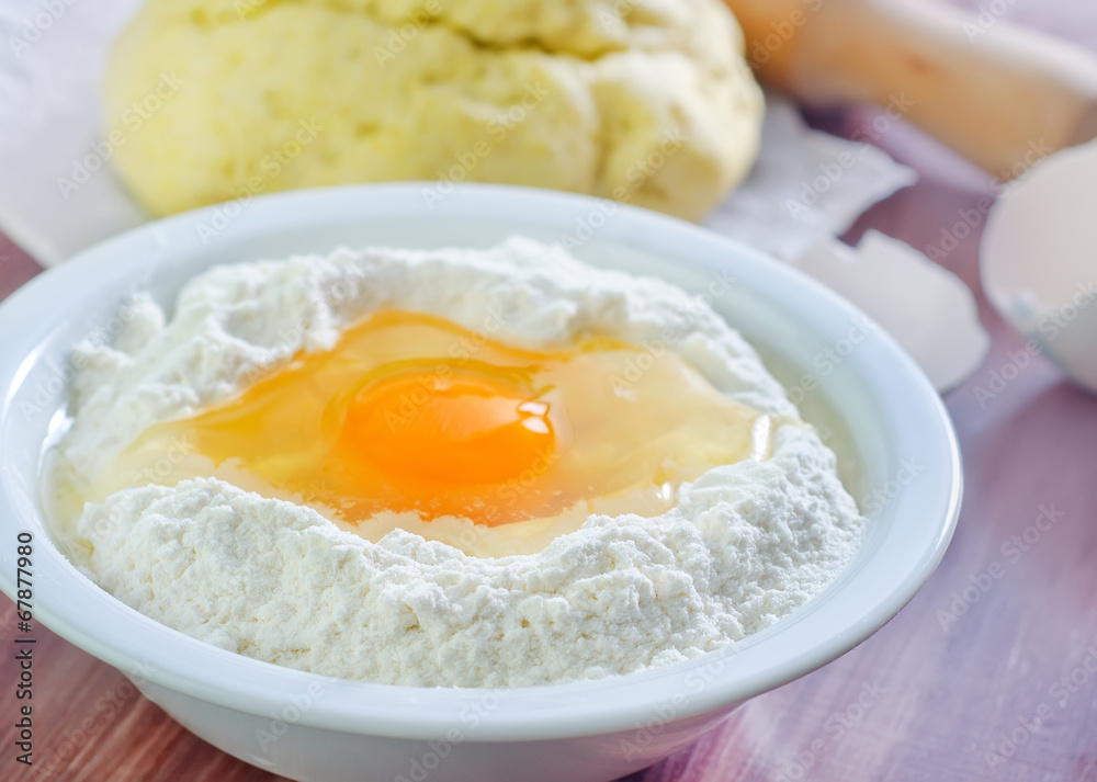 flour and eggs flour and eggs