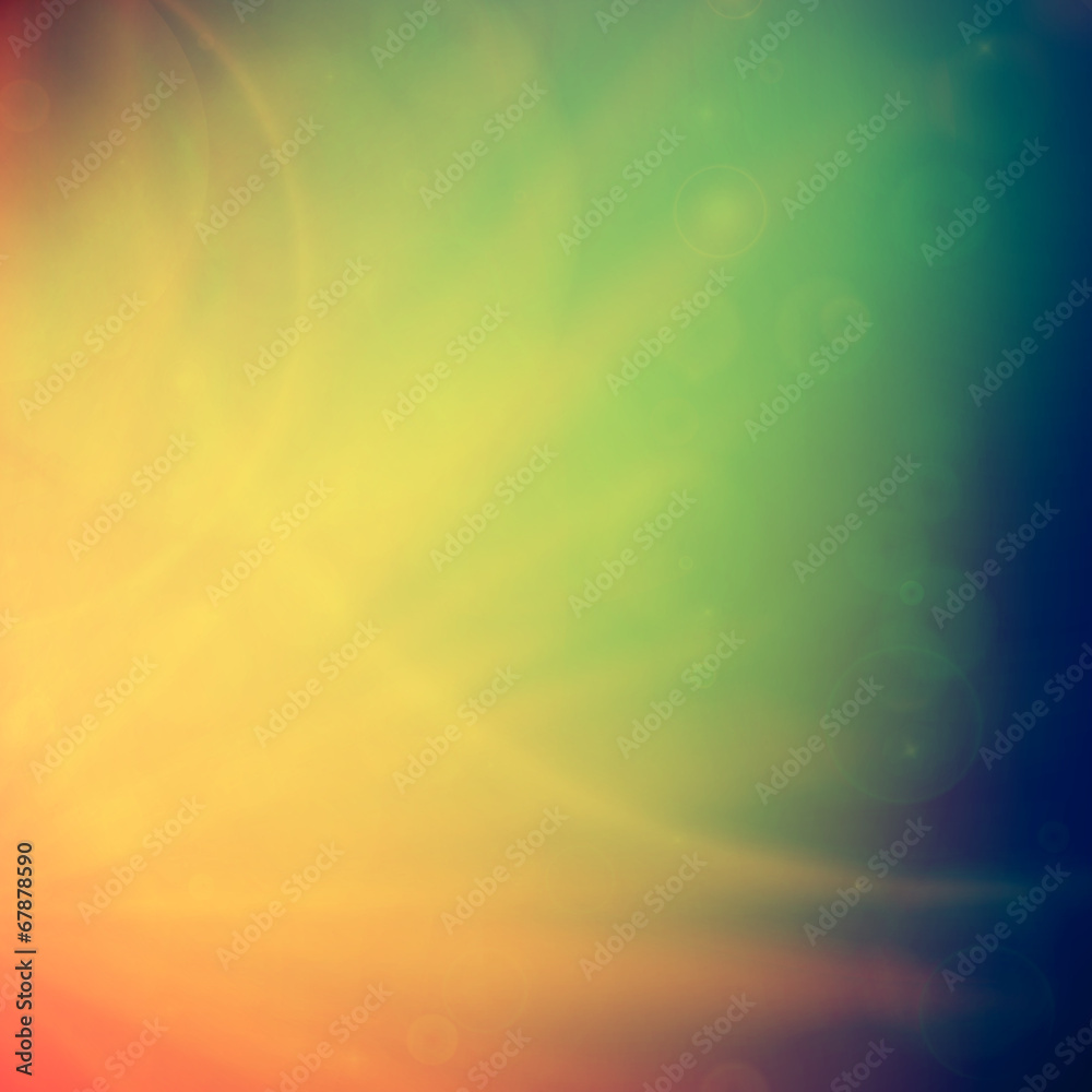 Abstract Sunset on sky with lenses flare. Abstract Sunset on sky with lenses flare.