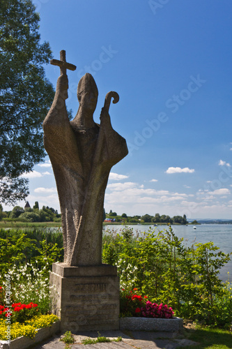 Pirmin-Statue am Bodensee 2 photo