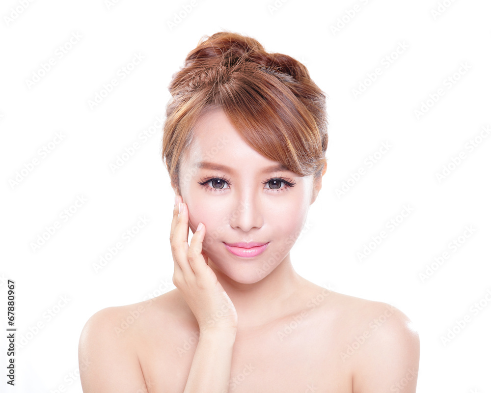 woman with beauty face and perfect skin woman with beauty face and perfect skin