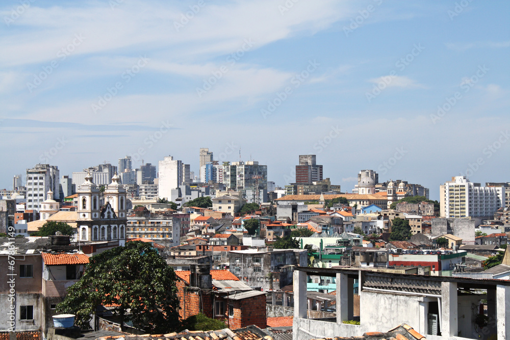 Salvador Bahia - Blick auf Zentrum