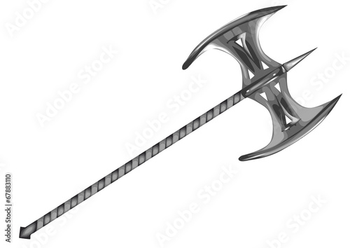 double edged axe