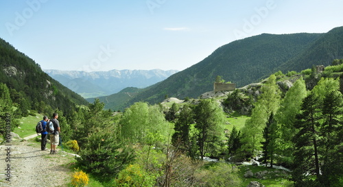 Admirando el paisaje