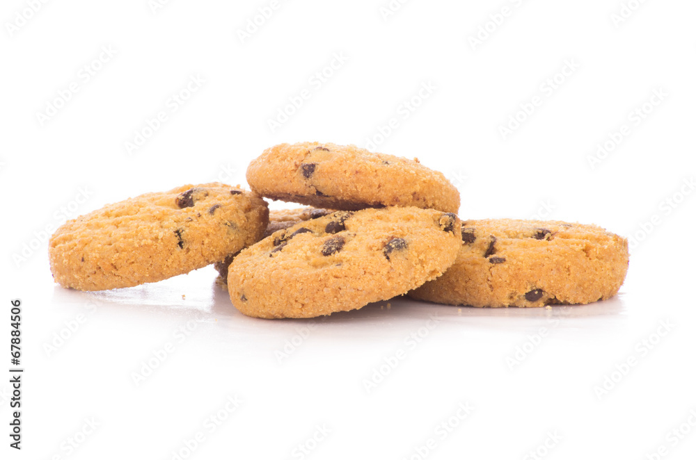 Biscuits isolated on white background Biscuits isolated on white background