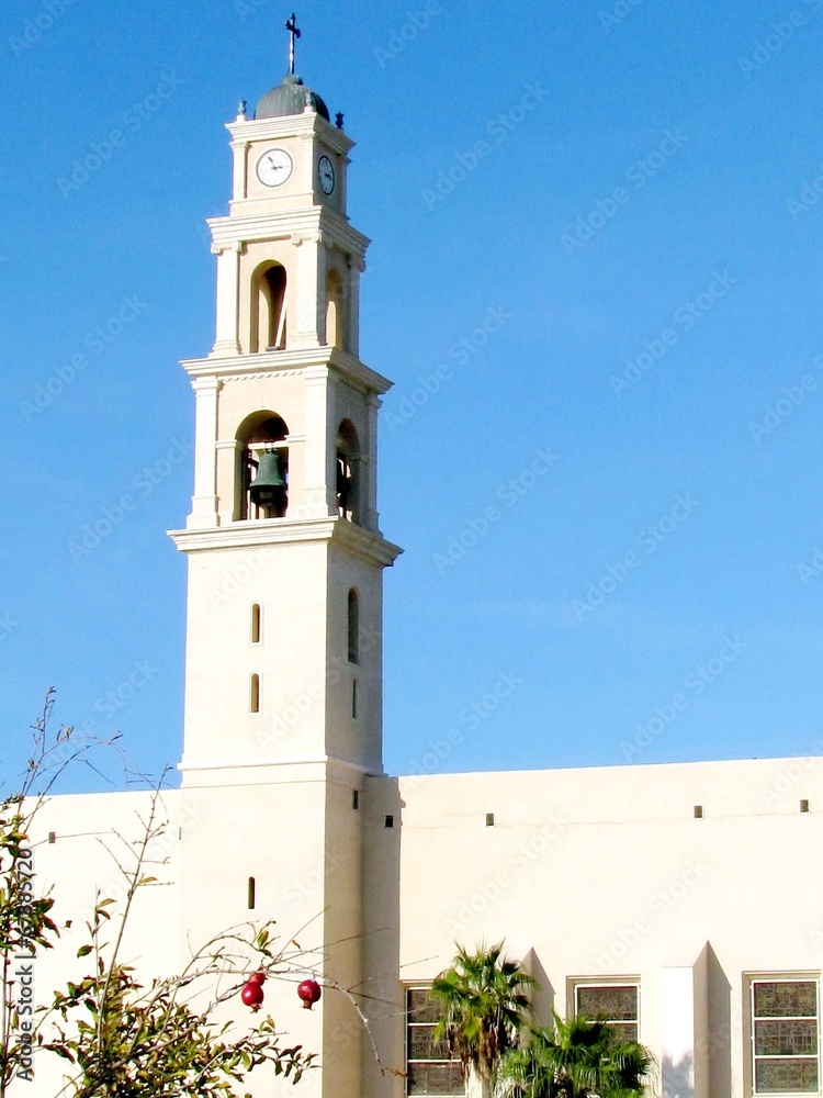 Jaffa St Peter Church tower 2011