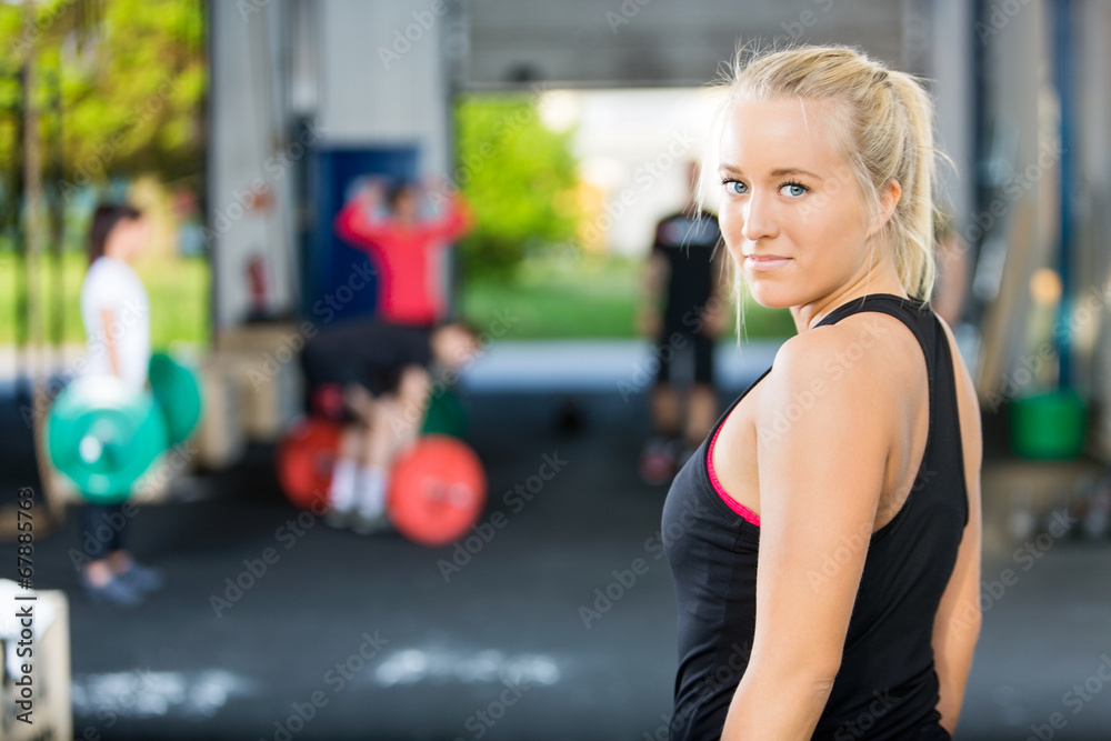 Obraz premium Confident Fit Woman