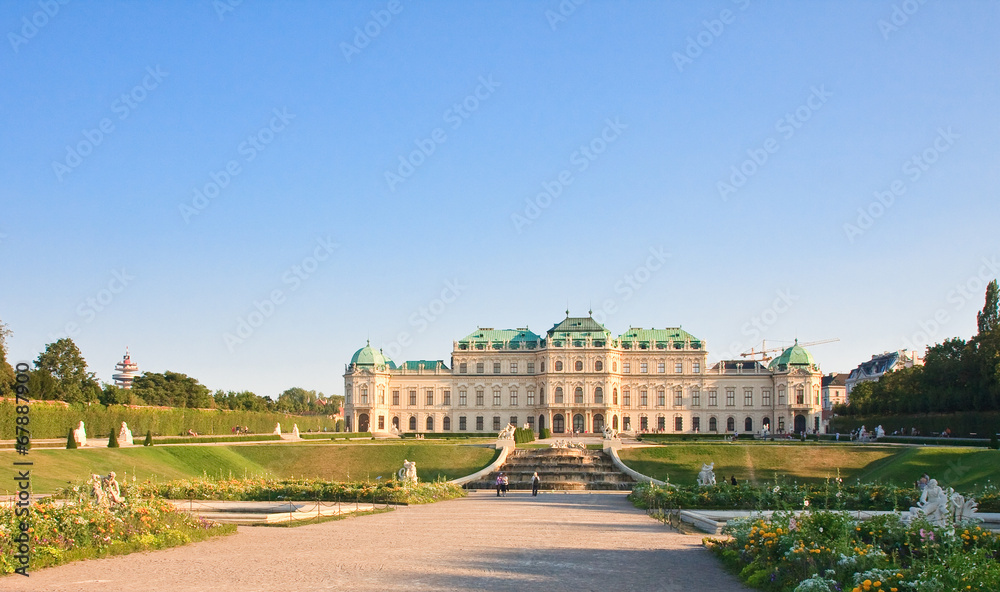 Fototapeta premium Upper Belvedere Palace. Vienna. Austria