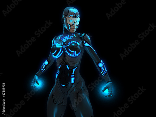 Android woman