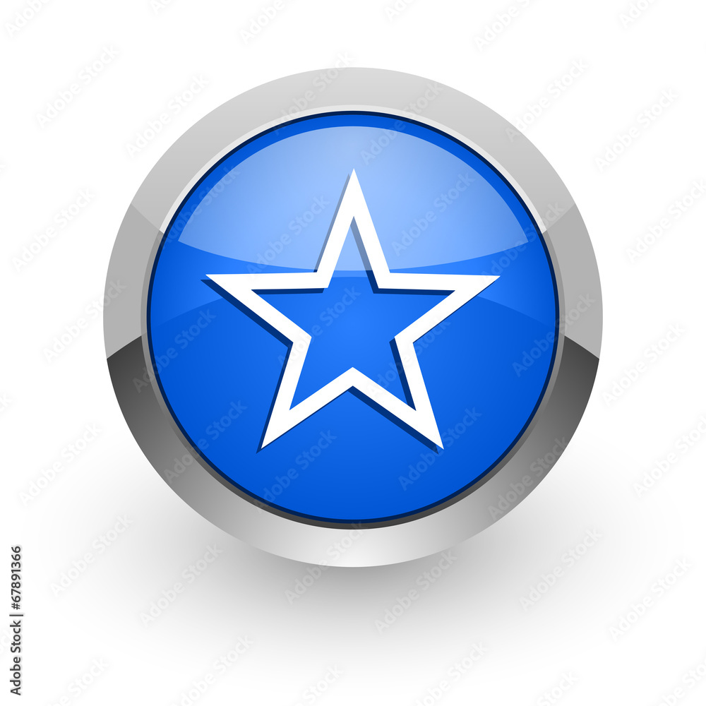 star blue glossy web icon star blue glossy web icon
