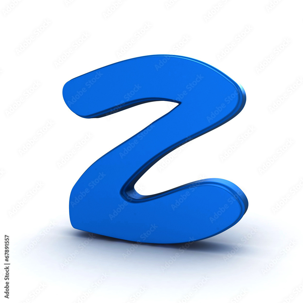 3d shiny and glossy z letter 3d shiny and glossy z letter