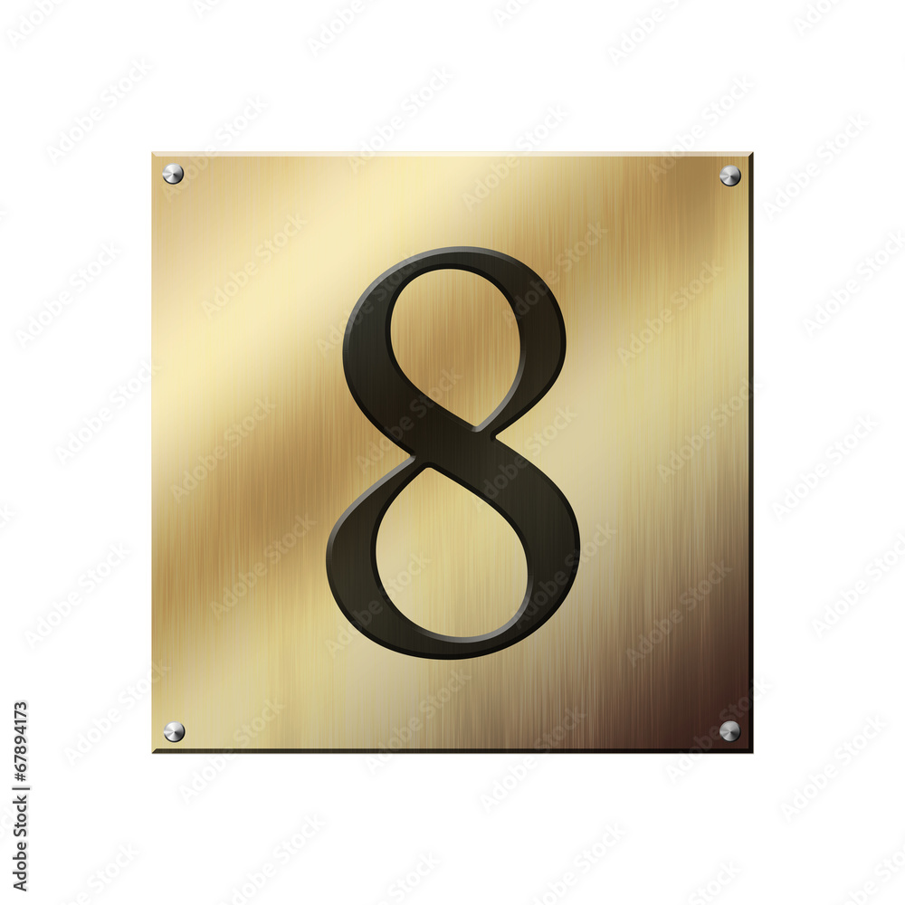 Icone plaque en or 8